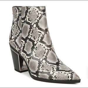 Circus by Sam Edelman: Cal Snake Print Bootie 7.5